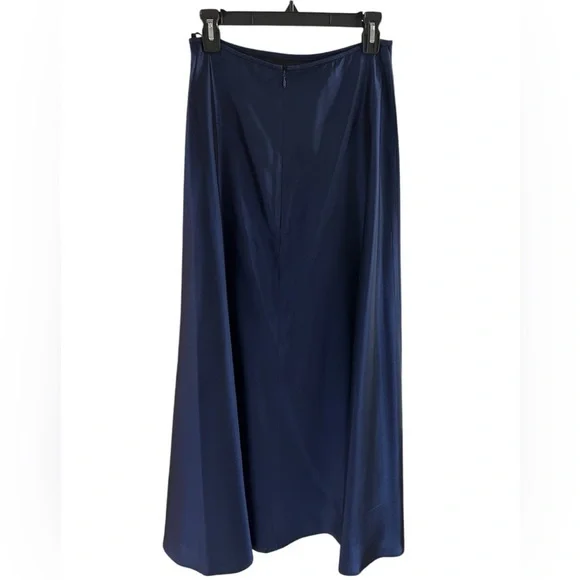 Scott McClintock skirt Homecoming vintage Long A-line maxi Ball Formal blue sz 8 - Picture 4 of 9